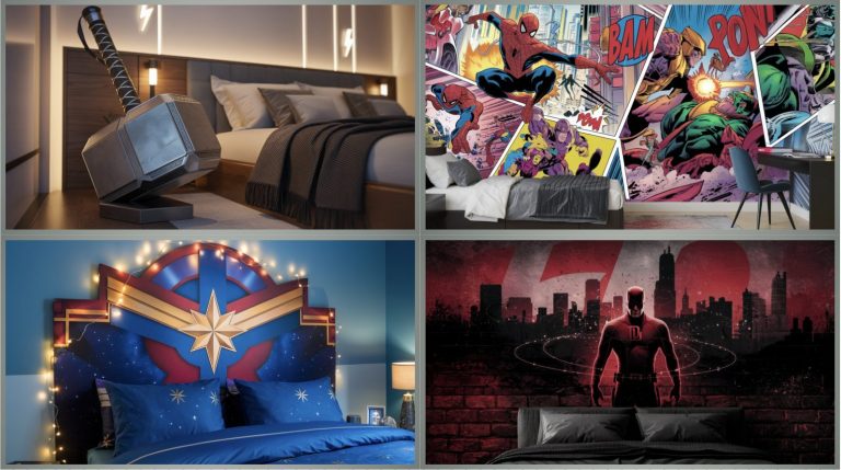 Classy Marvel Bedroom Ideas and Designs