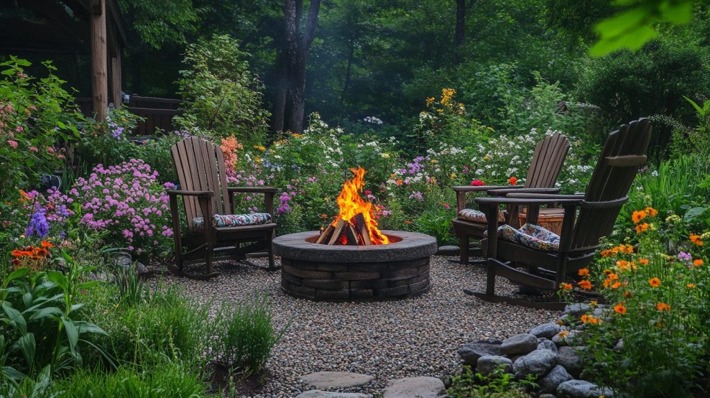 Cottage Garden Fire Pit