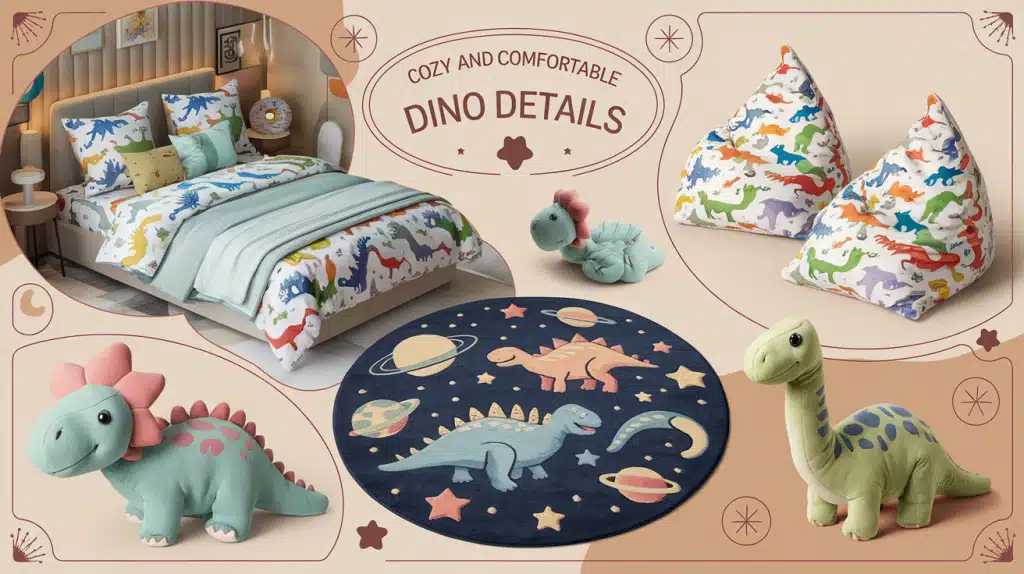 Cozy and Comfortable Dino Details