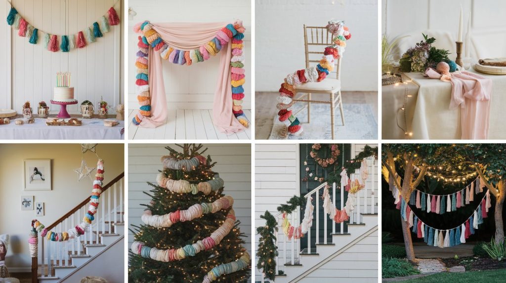 Creative Ways to Display Your Rag Garland
