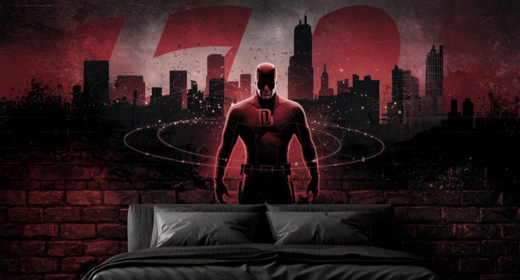 Daredevil-Inspired Wallpaper Design