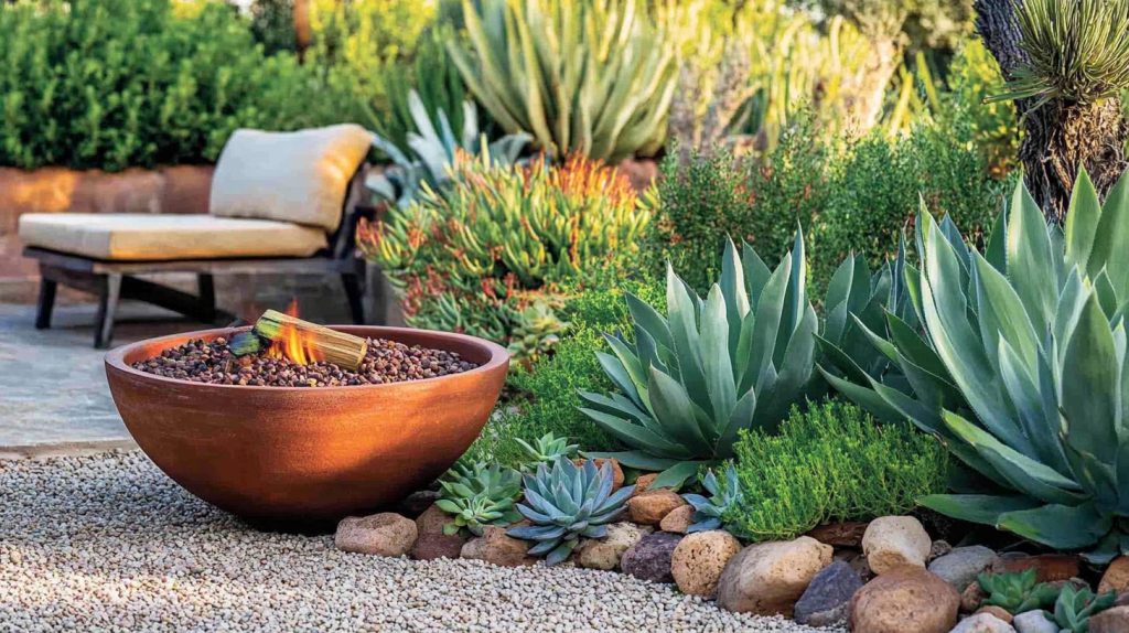 Desert-Inspired Fire Pit