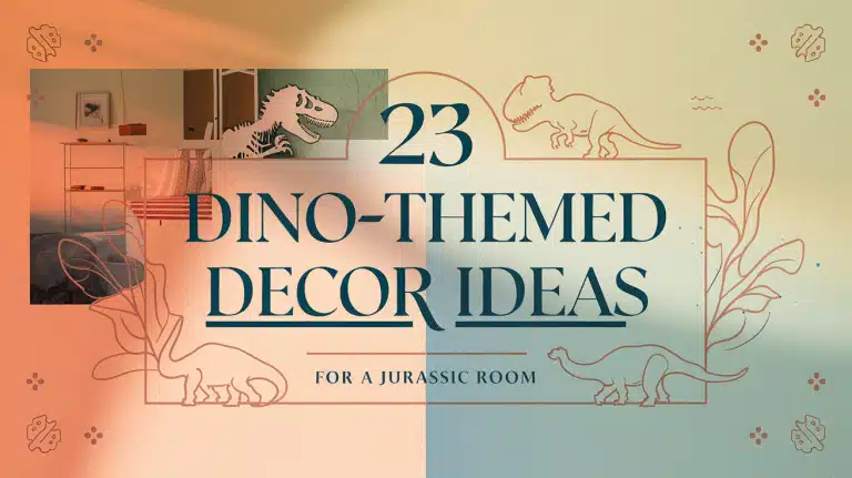 23 Dino-Themed Decor Ideas for a Jurassic Room