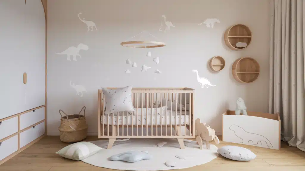 For a Scandinavian Dinosaur Nursery