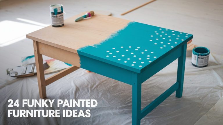 24 Funky Painted Furniture Ideas to Transform Your Space