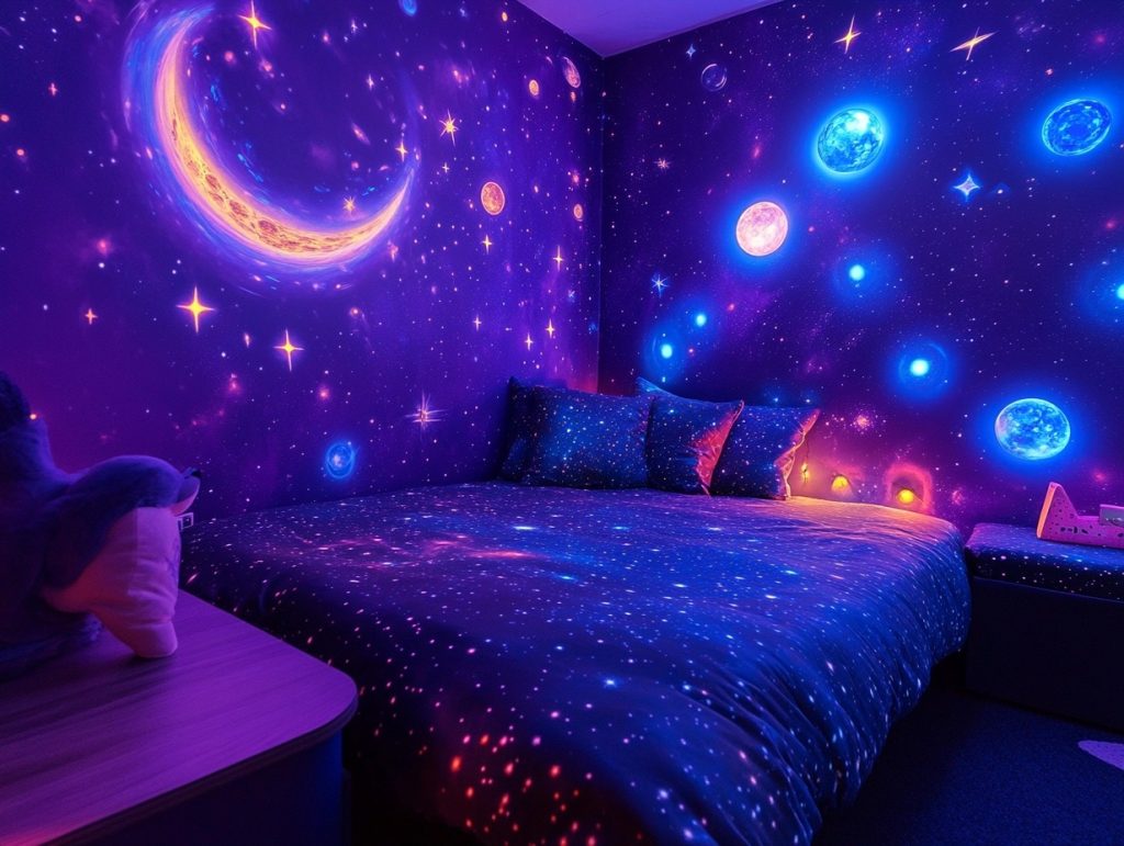 Glow Galaxy Room