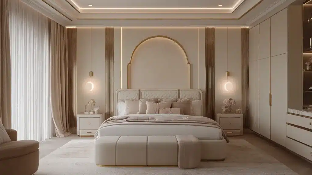 Gold Accent Room