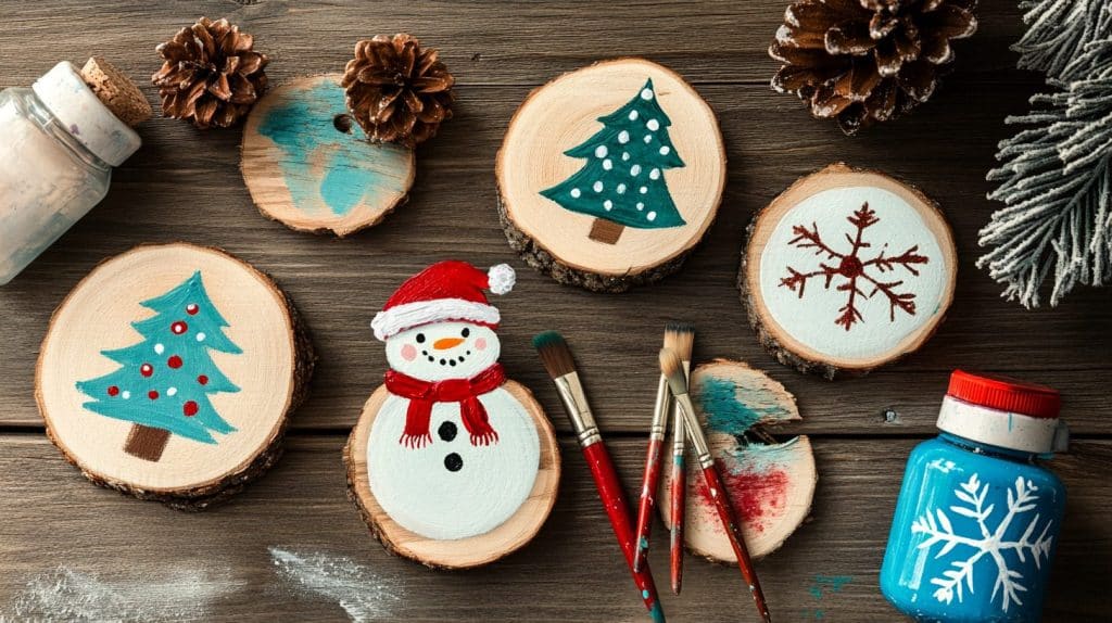 Hand-Painted Holiday Scenes