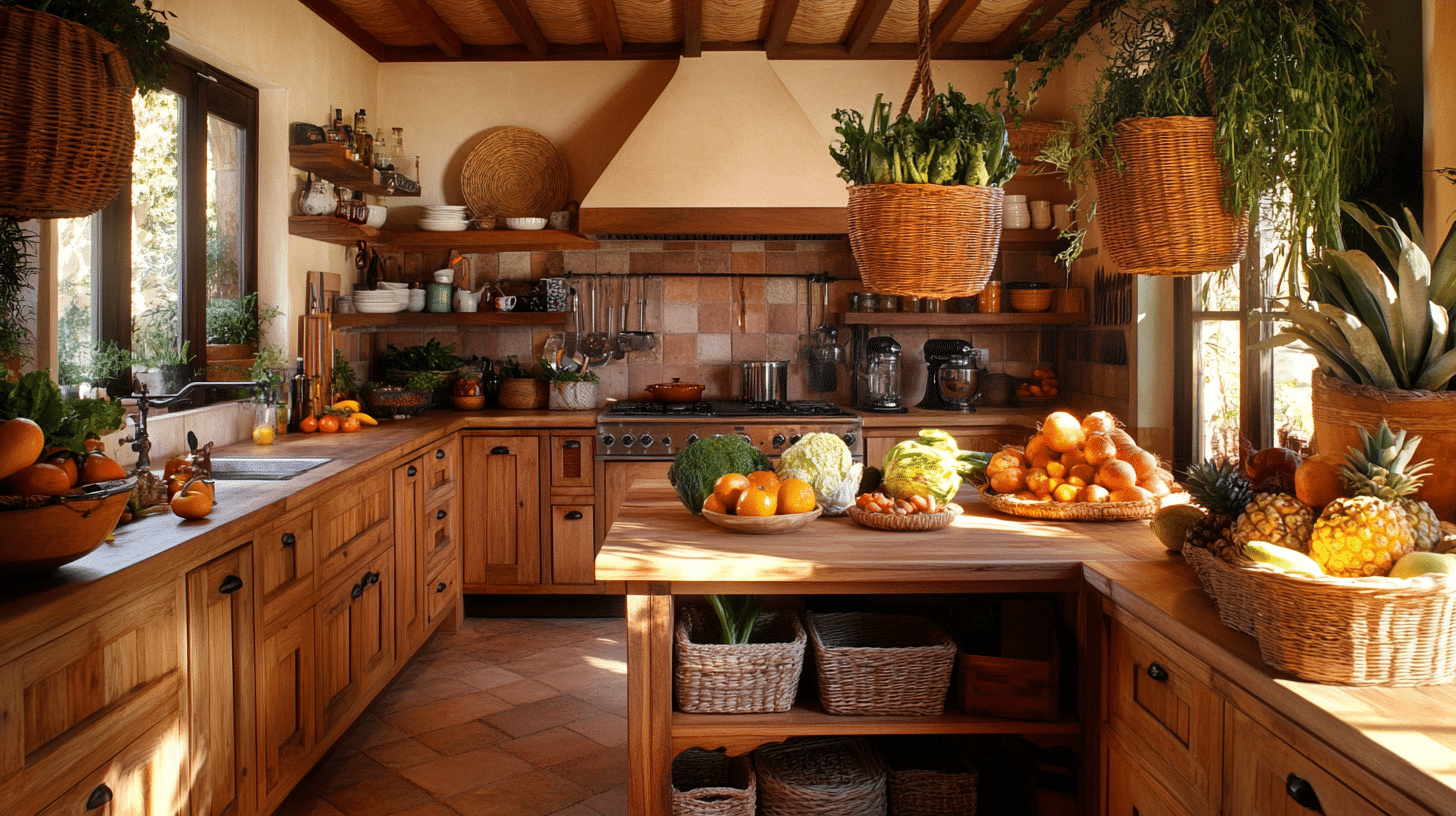 Hanging Produce Baskets