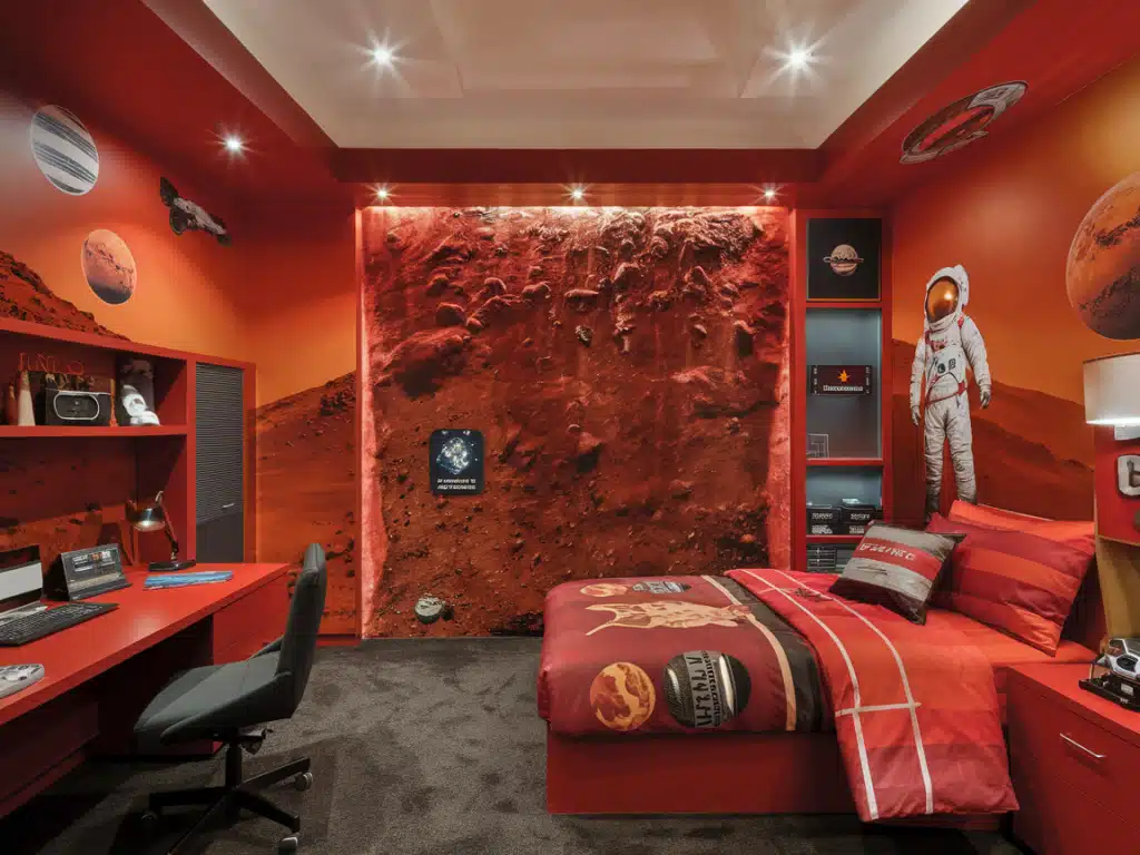 Mars Mission Bedroom