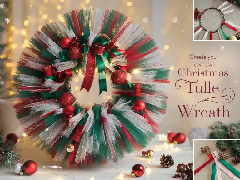 My Christmas Tulle Wreath Guide (Creative Steps and Ideas)