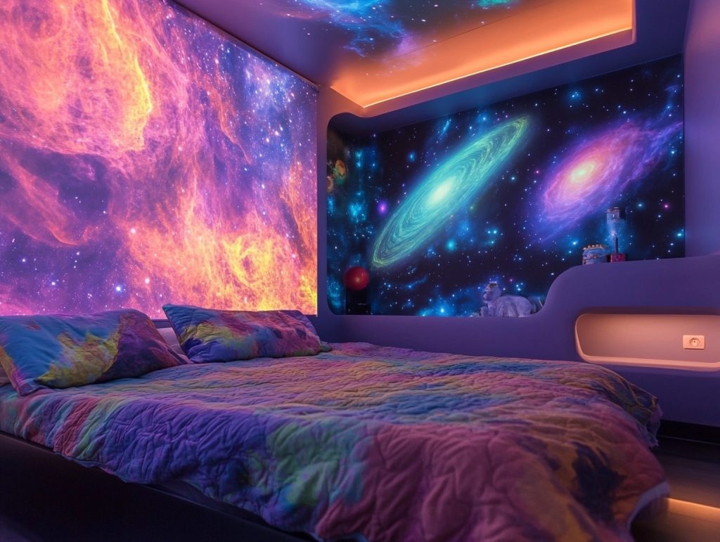 Nebula-Inspired Room