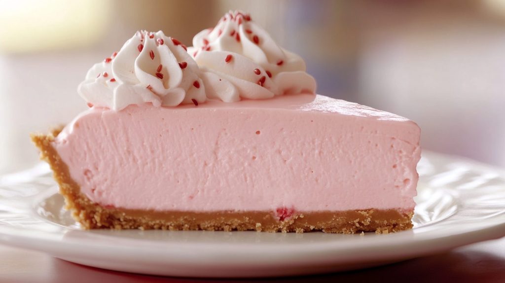 No Bake Strawberry Cheesecake