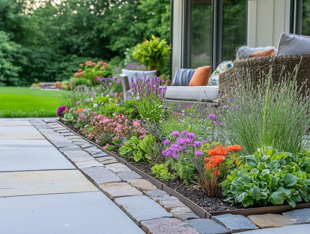 Patio Border Garden