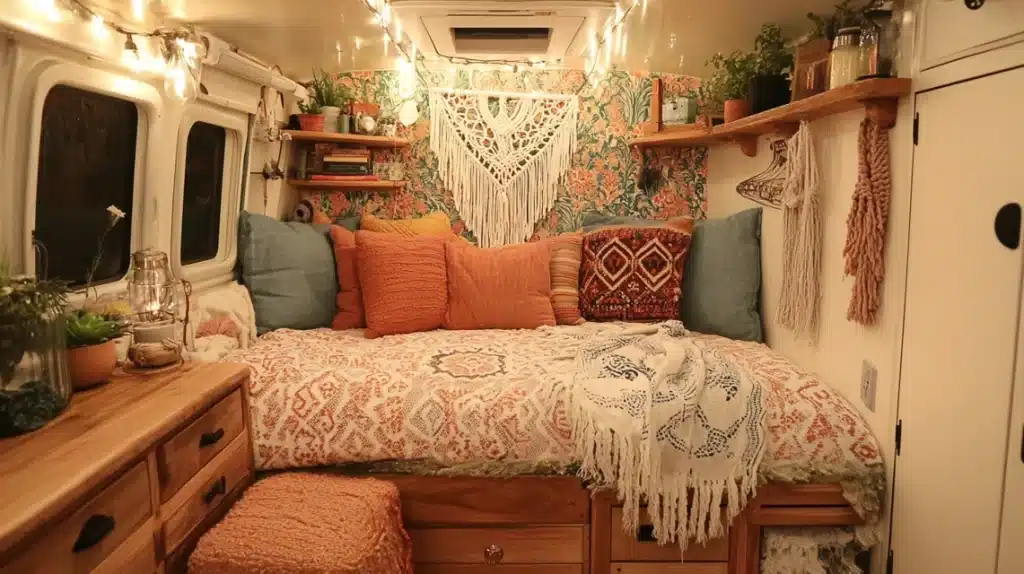 Practical Tips for Creating a Boho Camper Interior