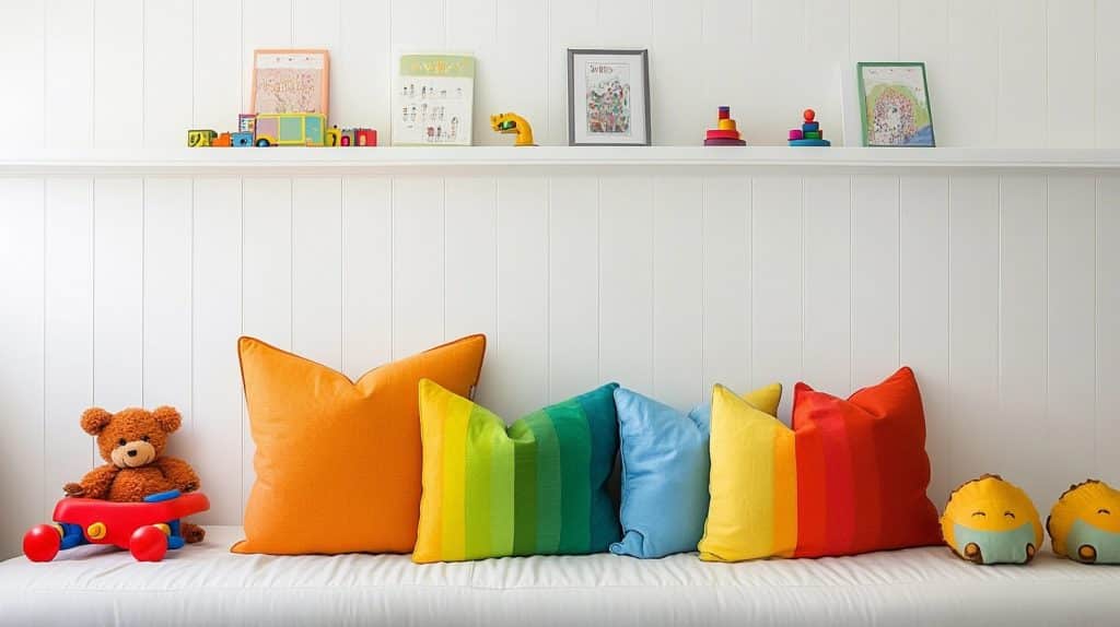 Rainbow-Inspired Room