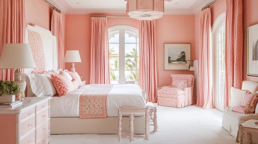 Shades of Pink Bedroom 