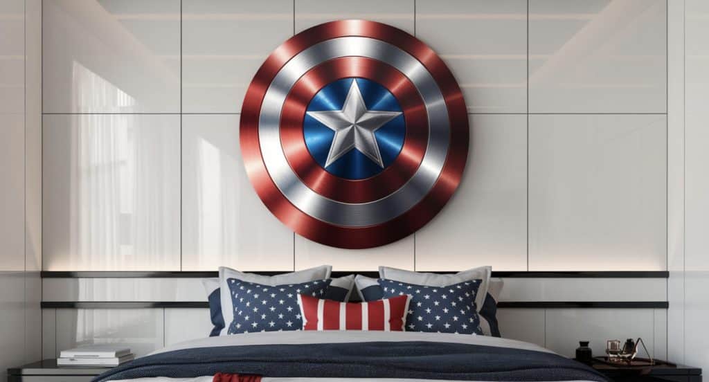 Shield-Inspired Wall Art