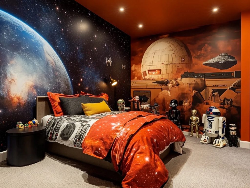 Star Wars Galaxy Room