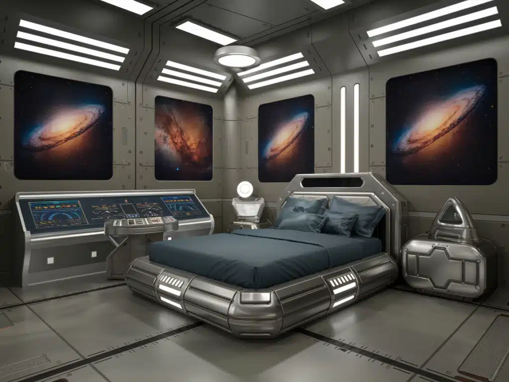 Starship Command Room