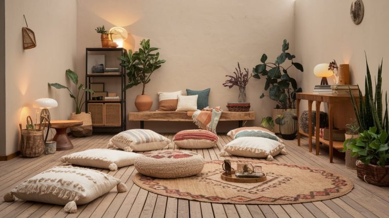 21 Stunning Boho Floor Pillows for Your Home