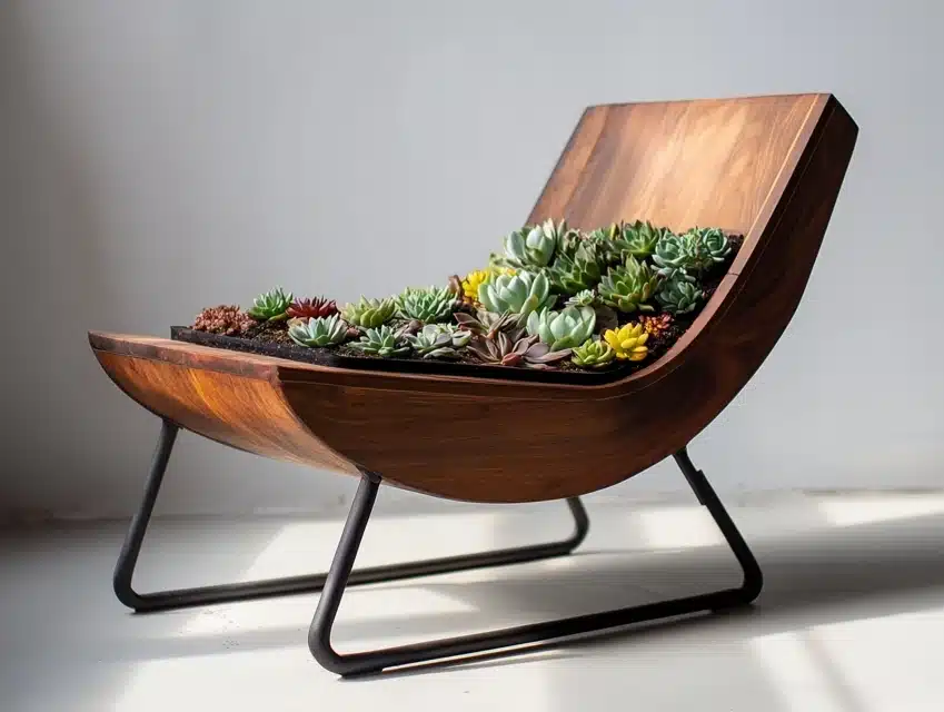 Succulent Garden Chair