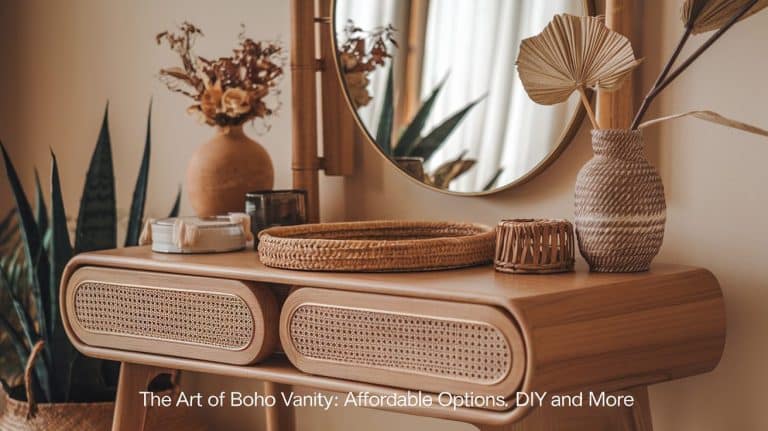 The Art of Boho Vanity: Affordable Options, DIY and More