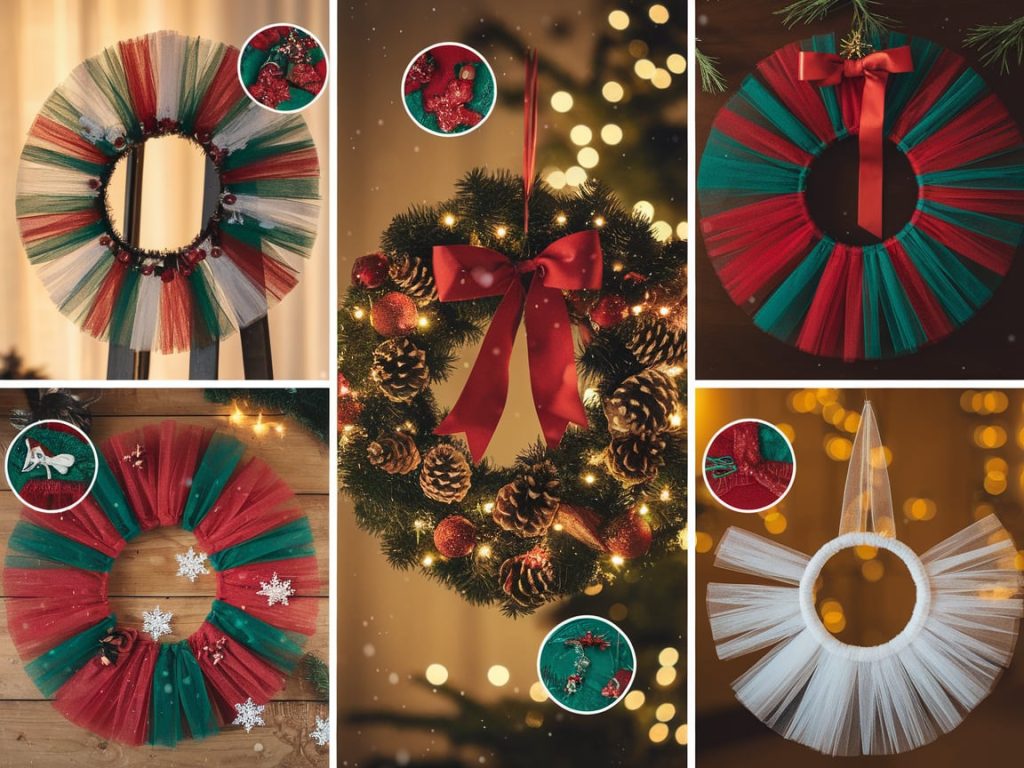 Tips for Displaying Your Christmas Tulle Wreath