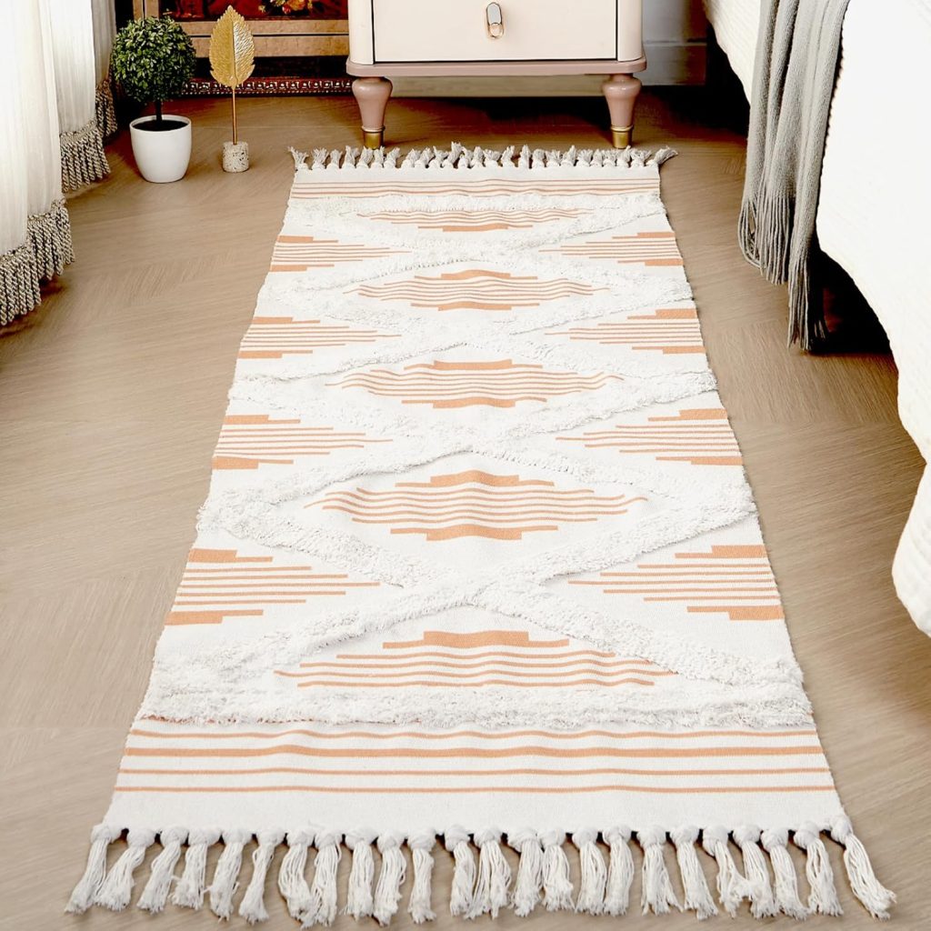 Tufted Woven Farmhouse Rug