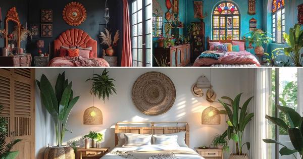 Unique Dark Boho Bedroom Ideas To Try