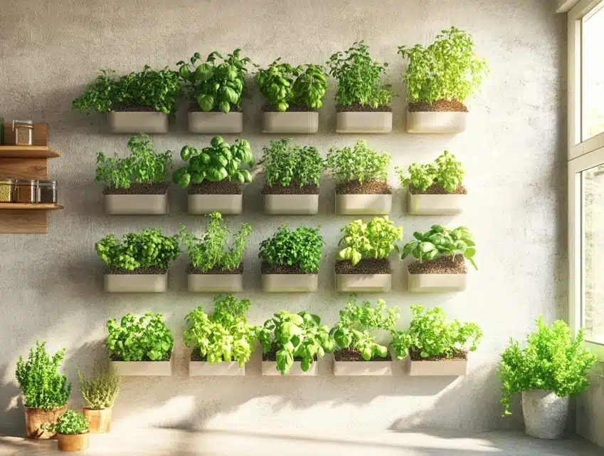 Vertical Herb Wall