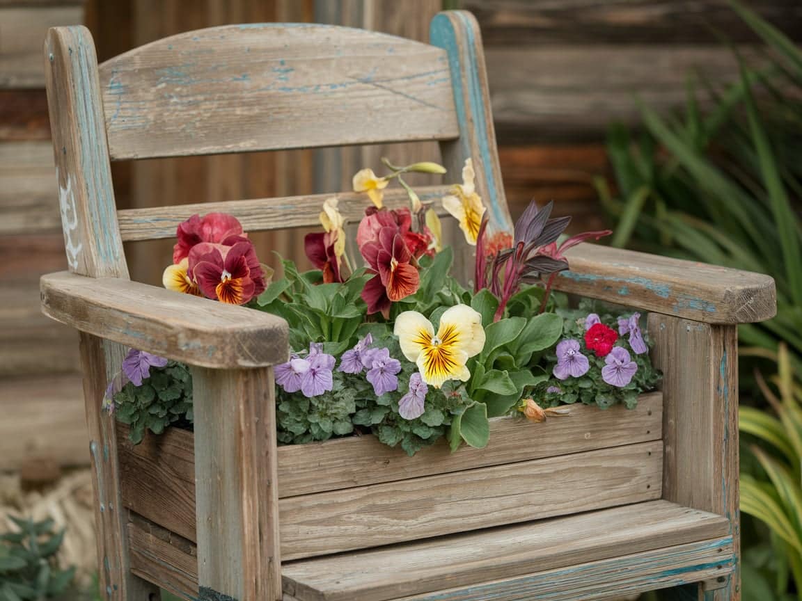 My Creative And Unique Chair Planter Ideas for Your Home
