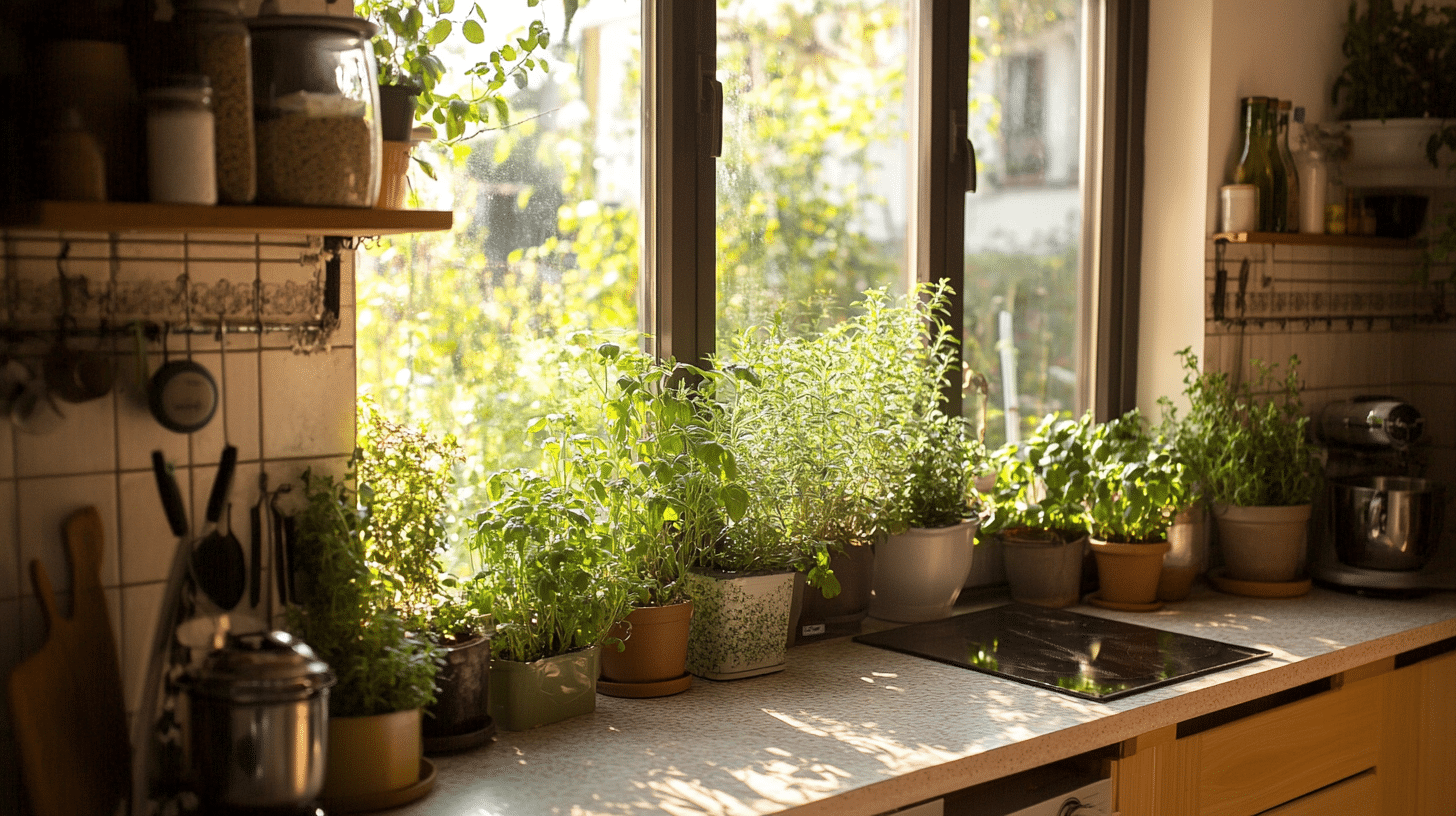 Window Herb Garden