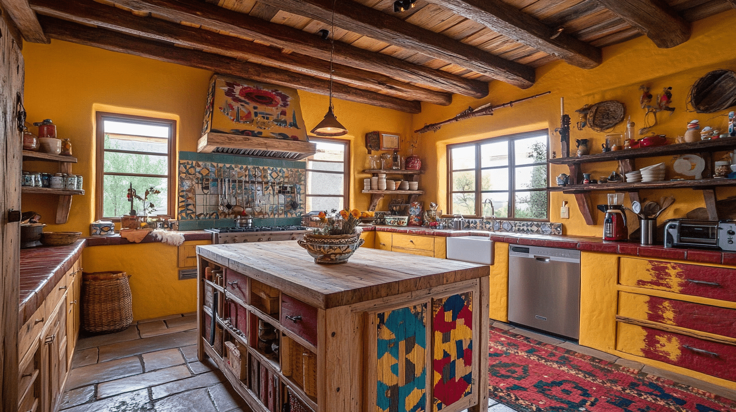 Wooden Beam Ceiling