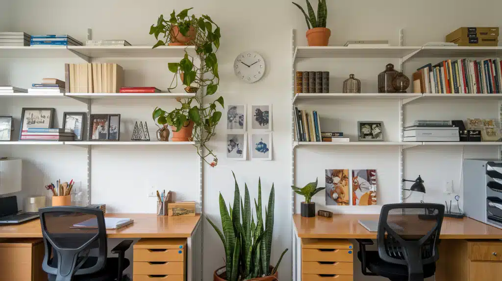 overhead shelving