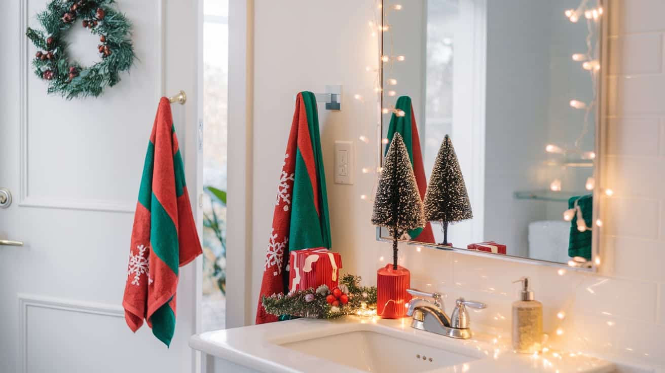 40 Creative Christmas Bathroom Decor Ideas