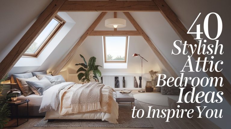 40 Stylish Attic Bedroom Ideas to Inspire You