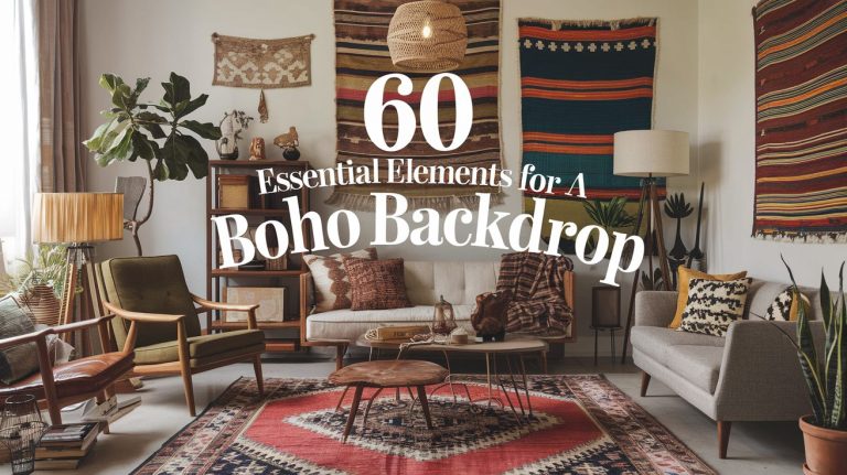 60 Essential Elements for a Boho Backdrop