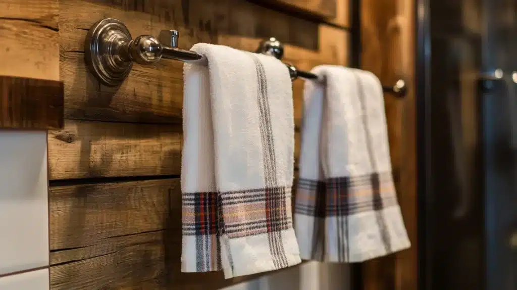 Adding Charm to Plain Towels