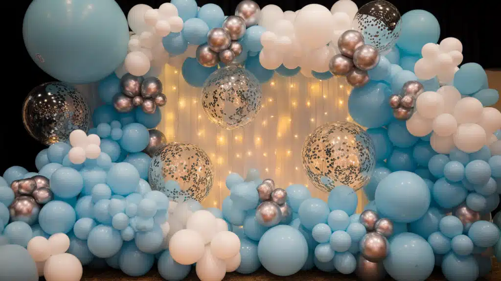 Balloon Garland Backdrop