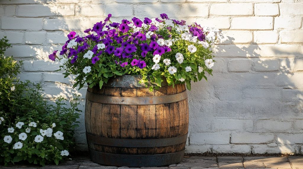 Barrel Planters