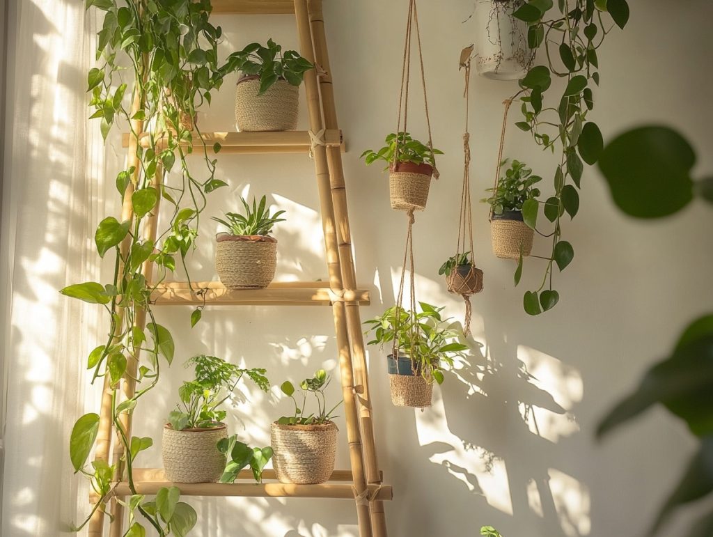 Bathroom Plant Display