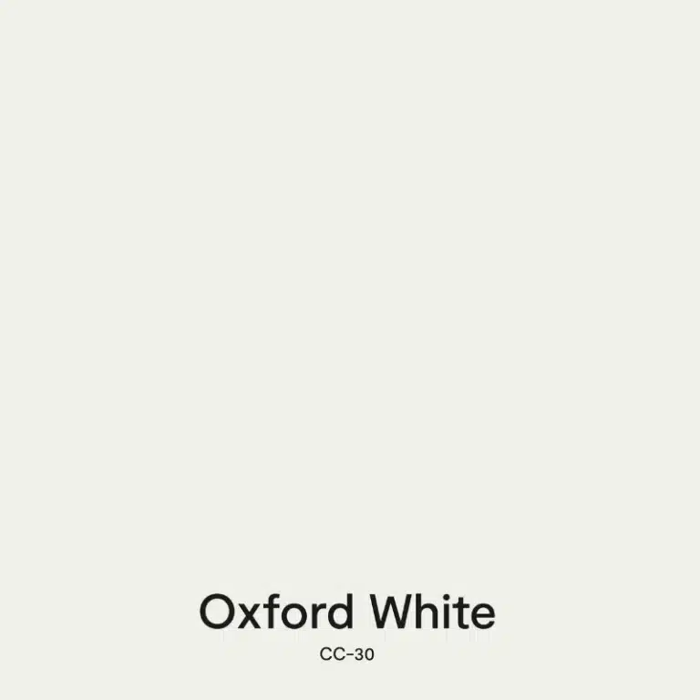 Benjamin Moore Oxford White (CC-30) Review