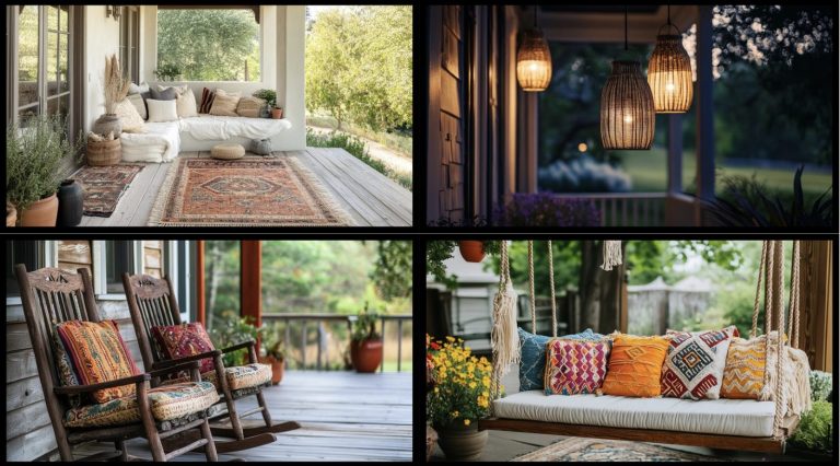 Boho Porch Ideas for a Relaxing Outdoor Space