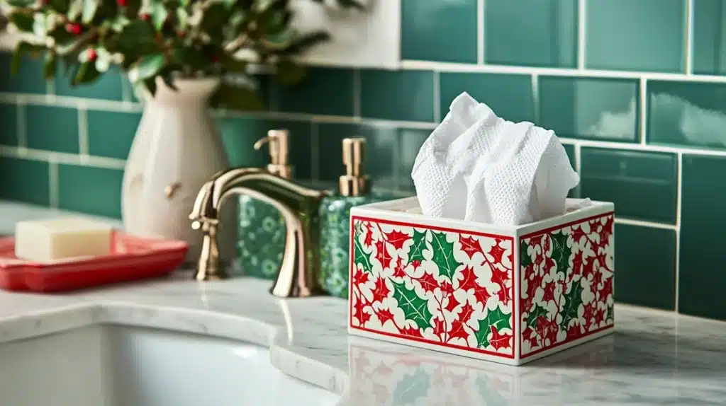 Christmas Tissue Box Cover