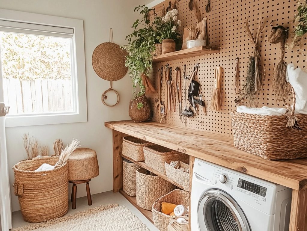 Create a Boho Pegboard Wall