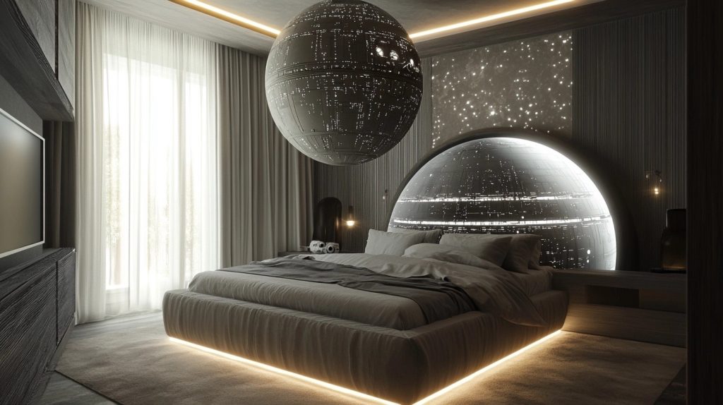 Death Star Chandelier