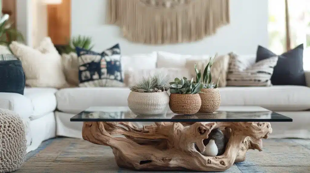 Floating Driftwood Design