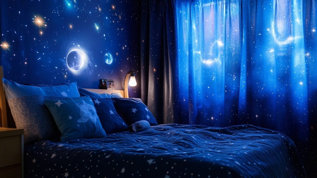 Galaxy-Inspired Curtains