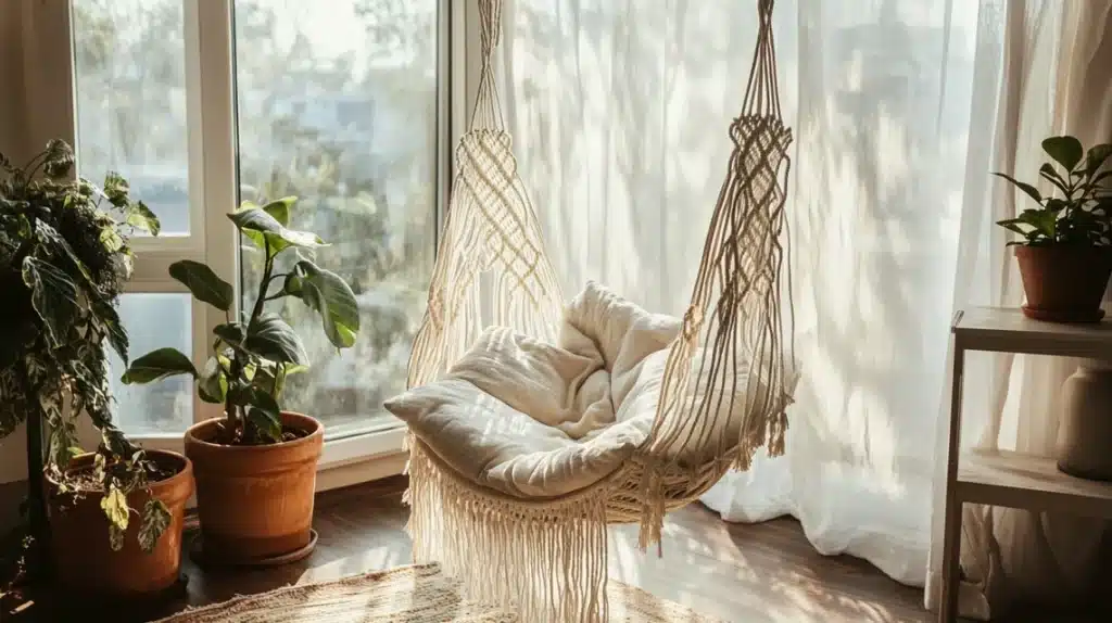 Macramé Hammock Chair